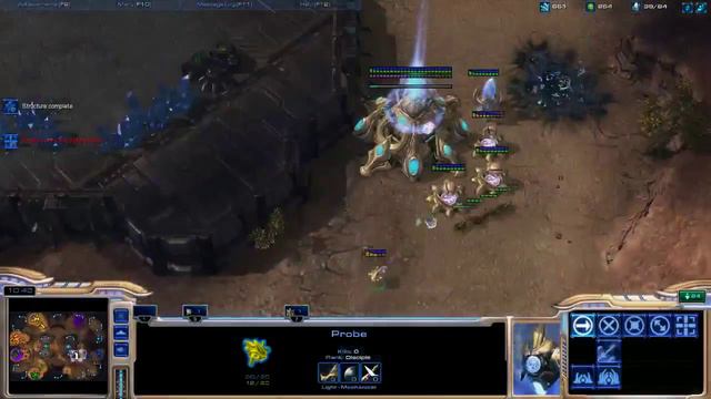 CrunCher, Minigun, CatZ and TriMaster play 4v4 [Game 2] - Starcraft 2 Ladder смотреть онлайн