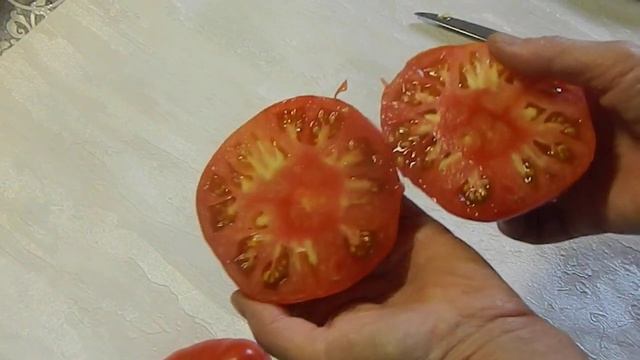 Томат Семен Безголовый. Тест зрелых плодов. смотреть онлайн