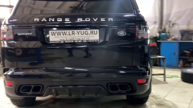 Range Rover Sport L494 2015 года Дооснащение недостающими опциями. смотреть онлайн