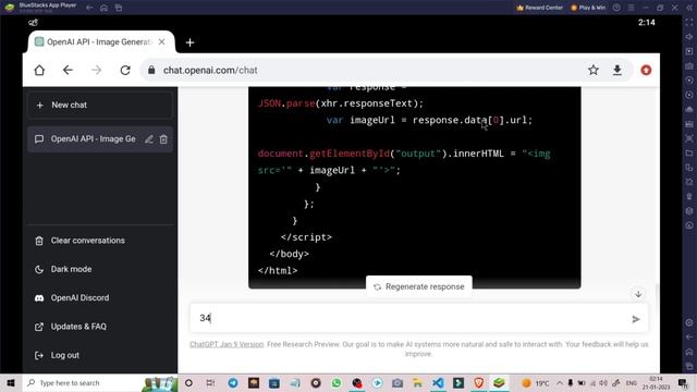 Create a Text to Image generator using Chat-GPT | In 5 minutes?? | Chat-GPT | AI | Hindi смотреть онлайн