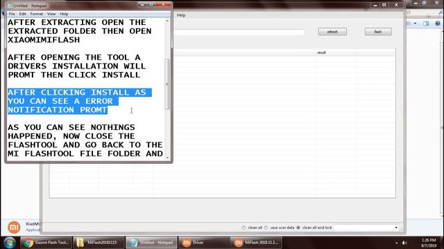 How to fix error during Installation of device Driver in Mi Flash Tool смотреть онлайн