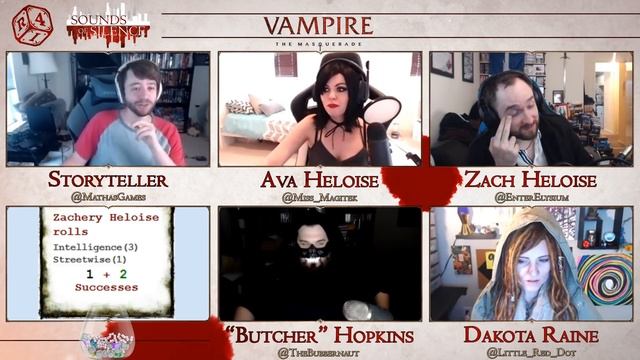 Sounds of Silence Roll4It #01 - COTERIE - Vampire the Masquerade 5th Edition смотреть онлайн