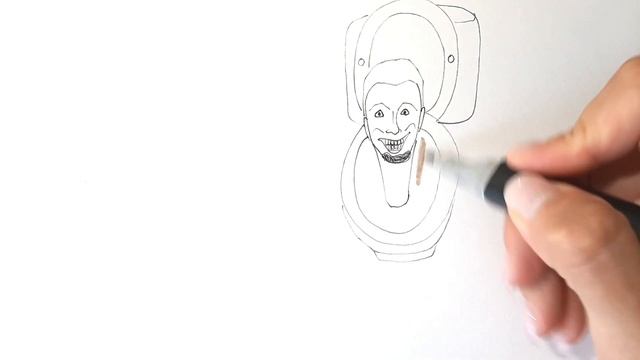 Рисуем Скибиди Туалет / How to draw Skibidi Toilet / Учимся рисовать смотреть онлайн
