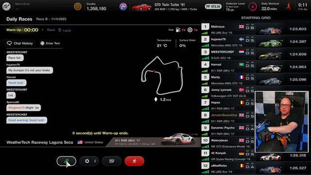 🔴Live: Laguna Faker - New Daily Races - GT7 Daily Race B - Laguna Seca - Gr.3