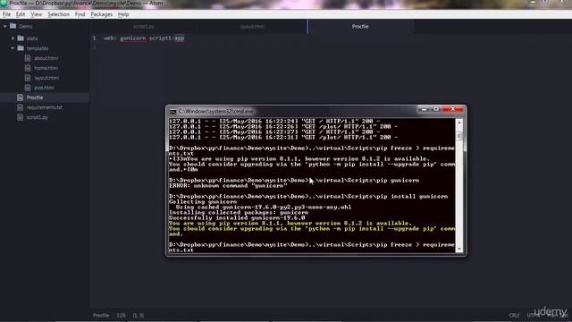 208 Deploying the Chart Website to a Live Server смотреть онлайн