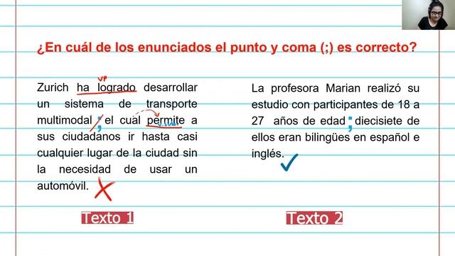 Algunos usos del punto y coma (;) смотреть онлайн
