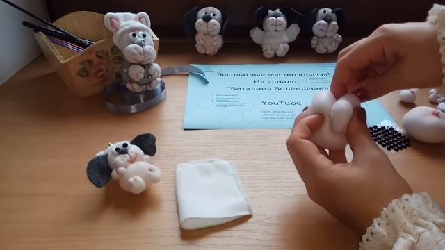 Очень просто! Для начинающих, для деток! Собачка из капрона! МК!!! смотреть онлайн
