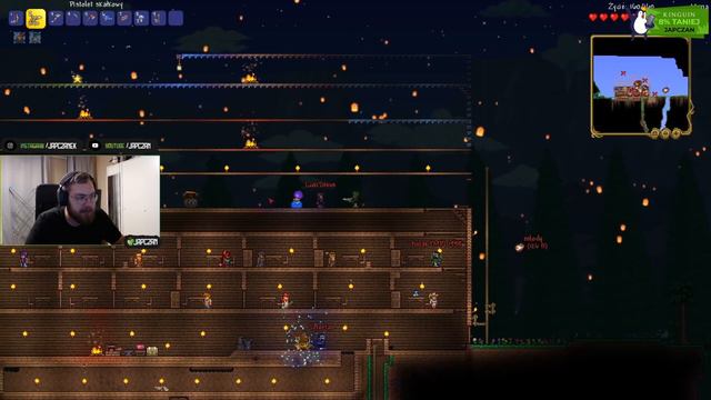 JAPCZAN TERRARIA Z EKIPĄ 4/5 - Walka z giga slimem смотреть онлайн