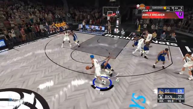 NBA 2K20 My Career ankle breaker смотреть онлайн
