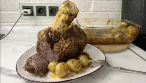 рецепт говядины с картофелем в духовке