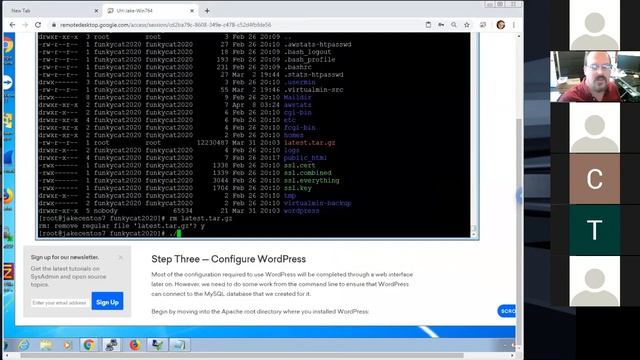 MIS 4397 Installing Wordpress under Virtualmin on a Container running in Proxmox смотреть онлайн