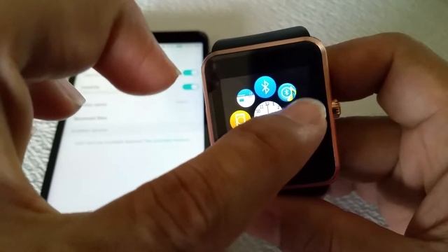 How to pair GT08 smart watch to Huawei Ascend Phone смотреть онлайн