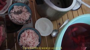 Тушенка из бобра.Лучший рецепт тушенки.Нежнейшее мясо.Скороварка не духовка.