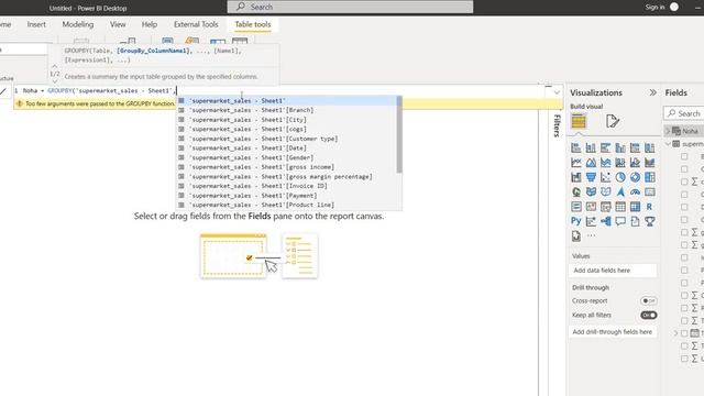 Power BI DAX Groupby Function (In English)