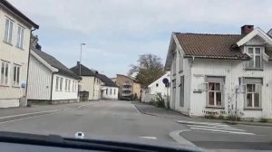 Как живет Норвегия. Норвежские дороги, сёла. Сандефьорд (Норвегия).