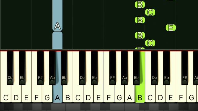 HATCHIKO THEME - GOODBYE | SLOW & EASY PIANO TUTORIAL смотреть онлайн