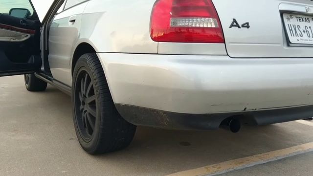 2.8 Audi A4 Muffler Delete смотреть онлайн