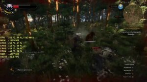 The Witcher 3: Wild Hunt GTX 750 Ti (ТЕСТ)