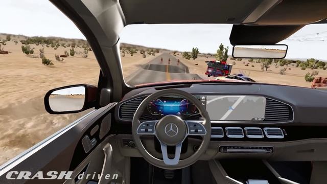 Extreme Car Crashes Compilation #250 - BeamNG Drive | CRASHdriven