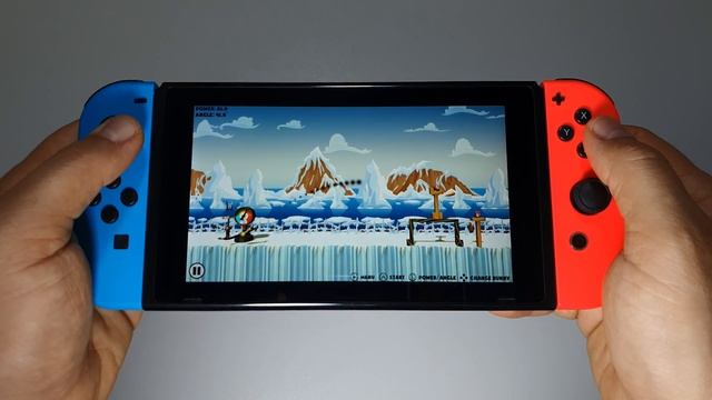 Angry Bunnies: Colossal Carrot Crusade Nintendo Switch handheld gameplay смотреть онлайн