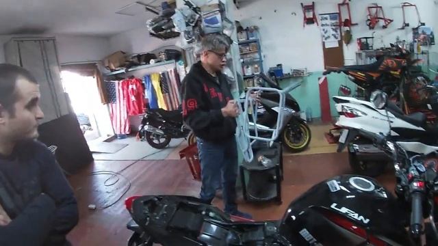 Багажная система Lifan KP200 смотреть онлайн