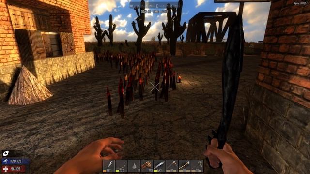 7 days to Die #09 (Alpha 13.7) В поисках Города! Хардкорное Выживание с Зомби смотреть онлайн