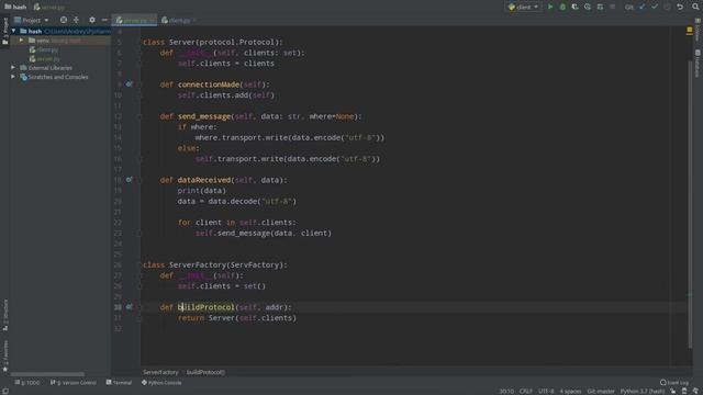 Python Messenger part 1: client and server | Python смотреть онлайн