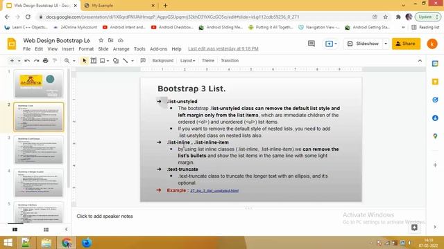 Bootstrap For List | Bootstrap 3 | Example And Tutorial #6(Part1) - Gujarati смотреть онлайн