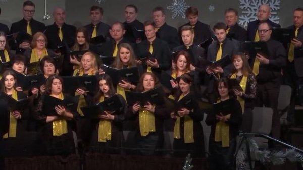 Растаял год - новогодняя песня (хор "Светлый миг")