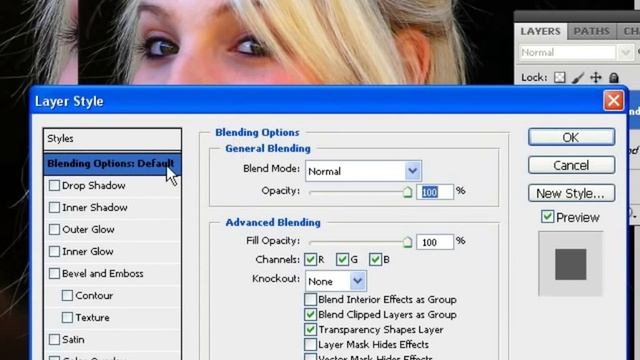 Tutorial Photoshop CS5 - Emboss смотреть онлайн