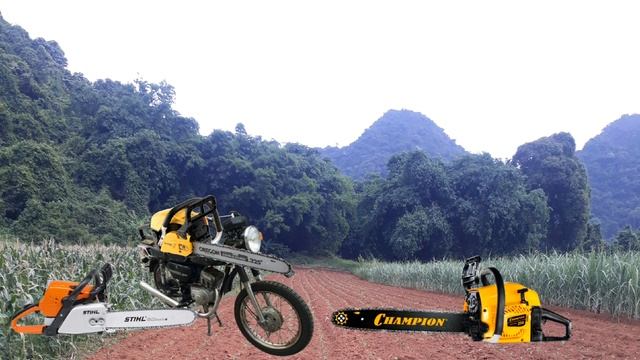 Motorcycle 125cc Бензопила Sthil Champion 254-18 смотреть онлайн