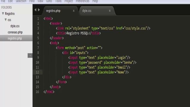 Sistema de Registro usando PHP e MSSQL #2 смотреть онлайн