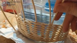 Плетение фруктовницы, конфетницы.