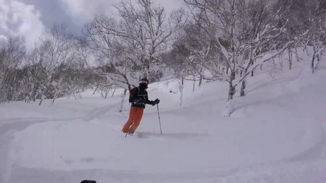 Skiing Hokkaido Japan смотреть онлайн