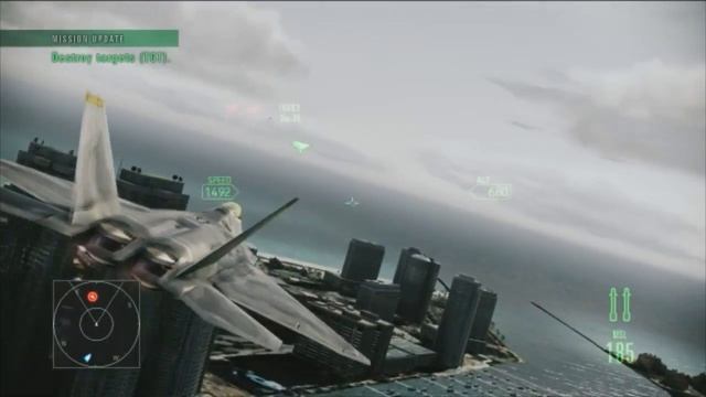 ACE COMBAT ASSAULT HORIZON - PS3 / X360 - Gameplay Fly-Through Video смотреть онлайн