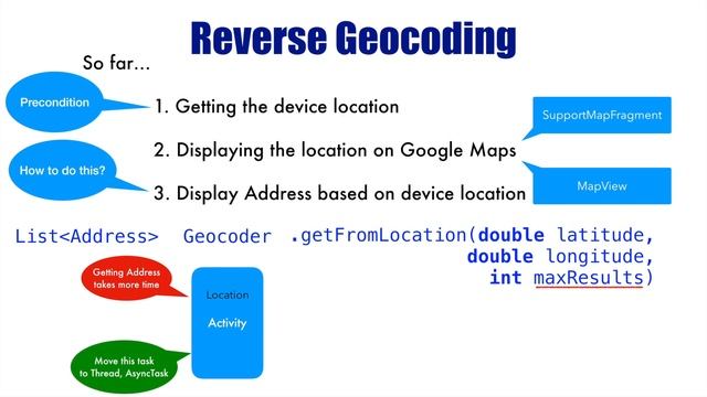 Location Aware Android Apps - Part 7, Reverse Geocoding | Getting address from location info смотреть онлайн