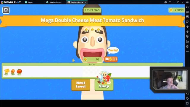 Sandwich Runner Game All Levels Walkthrough Gameplay IOS,Android New Update Max Level KDISYCL8