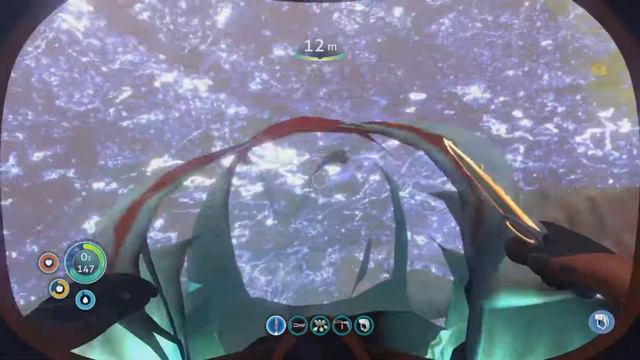 Killing the REAPER LEVIATHAN (Subnautica) смотреть онлайн