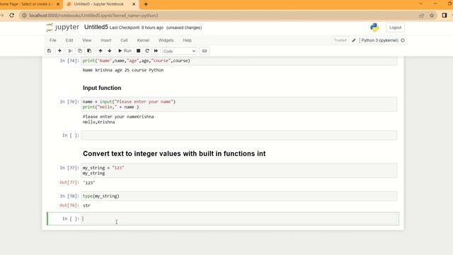 Convert Text to integer values using Python смотреть онлайн