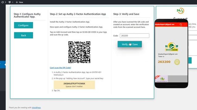 How to setup Authy Authenticator into WordPress ? | Authy Authenticator | WordPress Plugin смотреть онлайн