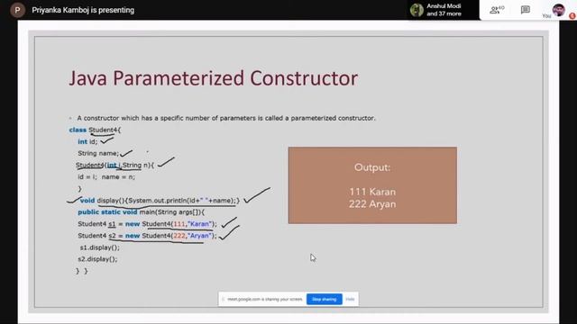 Lecture 8| Define Constructor, Types of Constructor and method Overloading #javase#javase#EIT смотреть онлайн