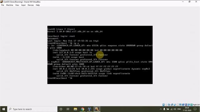 4. Accessing Linux Server of Oracle VM Virtual Box using Putty. смотреть онлайн