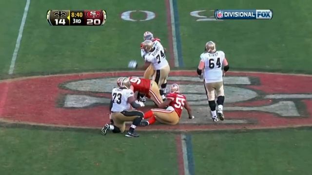 The Catch III | Saints vs 49ers 2011 NFC Divisional смотреть онлайн