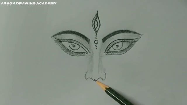 How to draw Durga maa step by step | pencil sketch 2020 смотреть онлайн