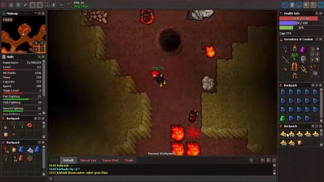 Medivia.org Legacy/ Ember beetle cave run + stats смотреть онлайн