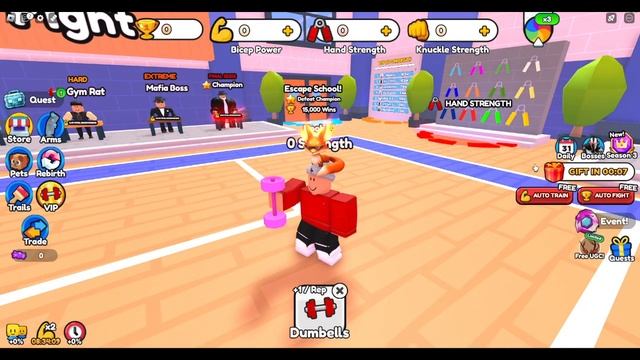 [ ! HALLOWEEN ] Arm Wrestle Simulator CODES - ROBLOX 2023 смотреть онлайн