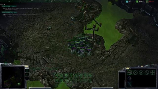 Guía Starcraft II Wings of Liberty - M09 Puñaladas Traperas - Brutal смотреть онлайн