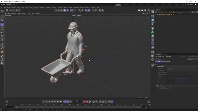 C4D | Quick Tip #8 - Move Object Axis with Ease смотреть онлайн