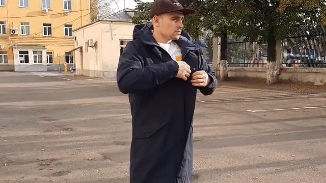 Didriksons Kenny демисезонная, удлиненная парка для мужчин из Швеции. смотреть онлайн