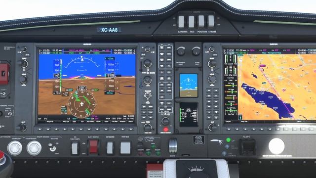 Aproximación y Aterrizaje ILS con él DIAMOND DA62 смотреть онлайн
